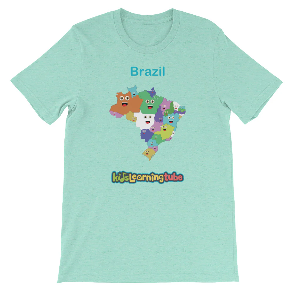 'Brazil' Adult Unisex Short Sleeve T-Shirt - Image 11
