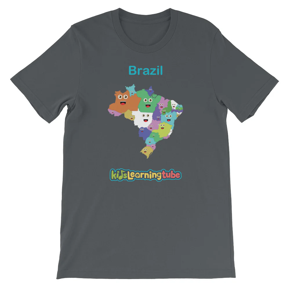 'Brazil' Adult Unisex Short Sleeve T-Shirt - Image 5