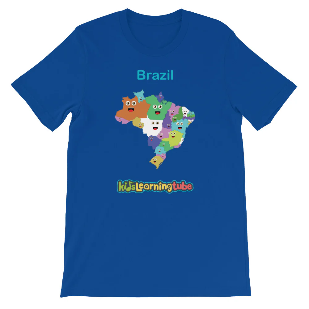 'Brazil' Adult Unisex Short Sleeve T-Shirt - Image 9