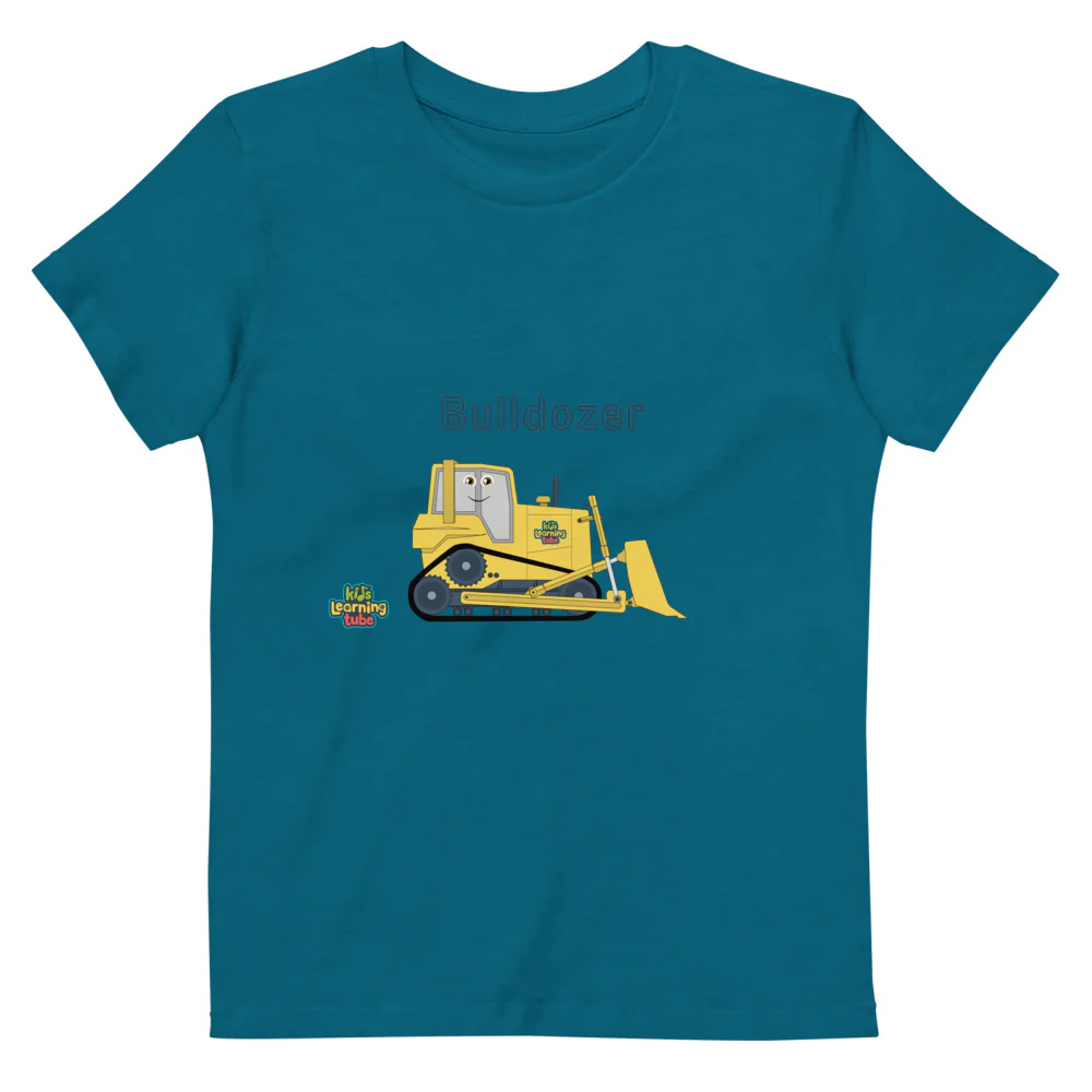 Bulldozer - Organic cotton kids t-shirt - Image 4
