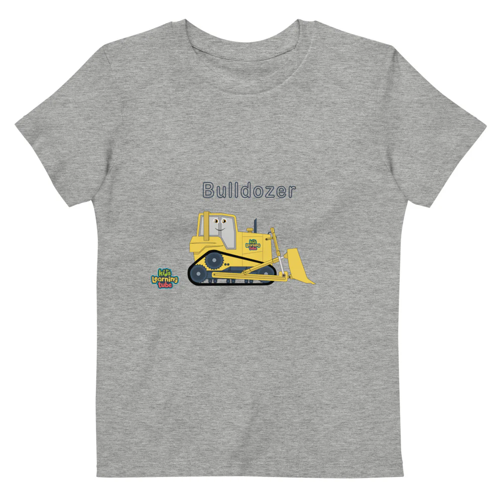 Bulldozer - Organic cotton kids t-shirt - Image 5