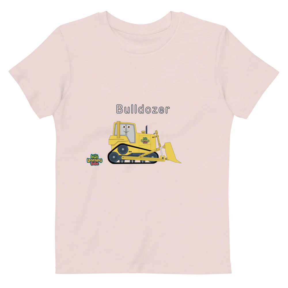 Bulldozer - Organic cotton kids t-shirt - Image 6