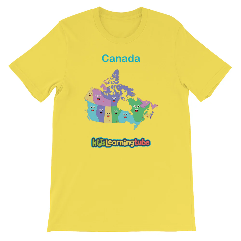 'Canada' Adult Unisex Short Sleeve T-Shirt - Image 12