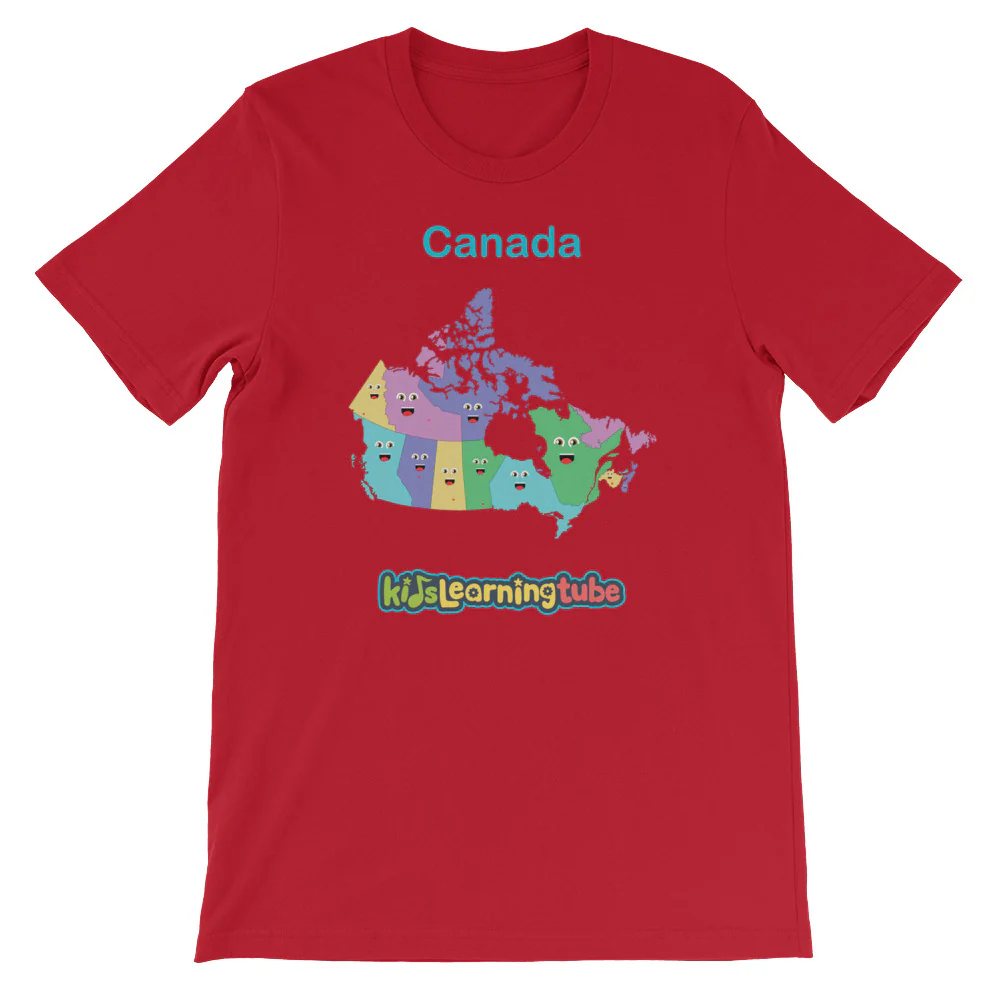 'Canada' Adult Unisex Short Sleeve T-Shirt - Image 13