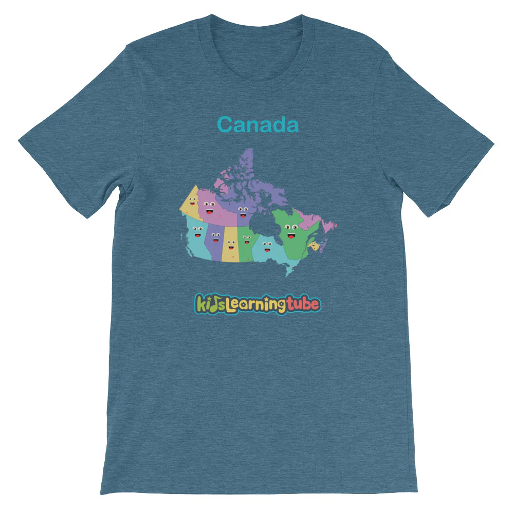 'Canada' Adult Unisex Short Sleeve T-Shirt - Image 3
