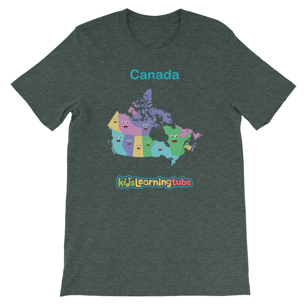 'Canada' Adult Unisex Short Sleeve T-Shirt - Image 4