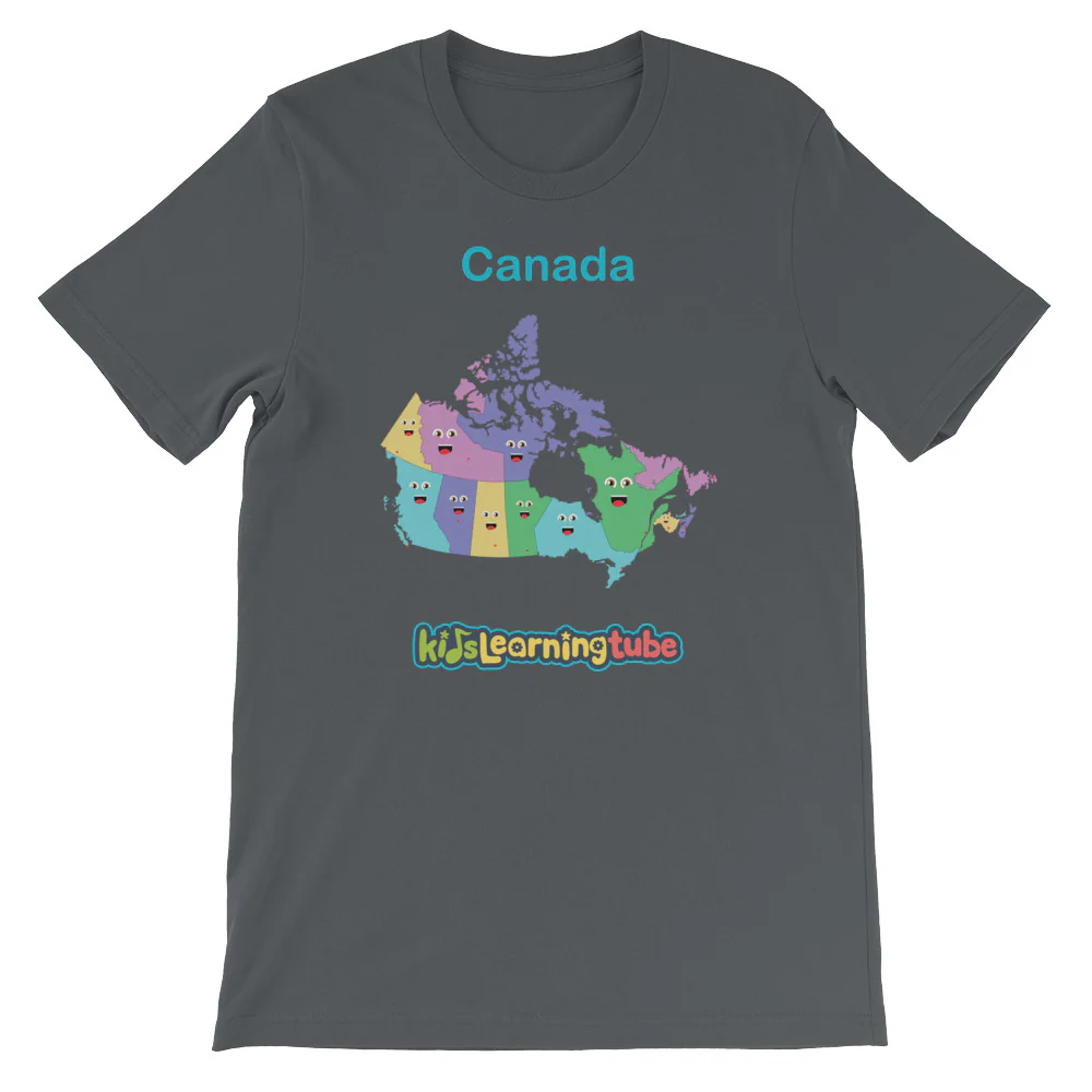 'Canada' Adult Unisex Short Sleeve T-Shirt - Image 5