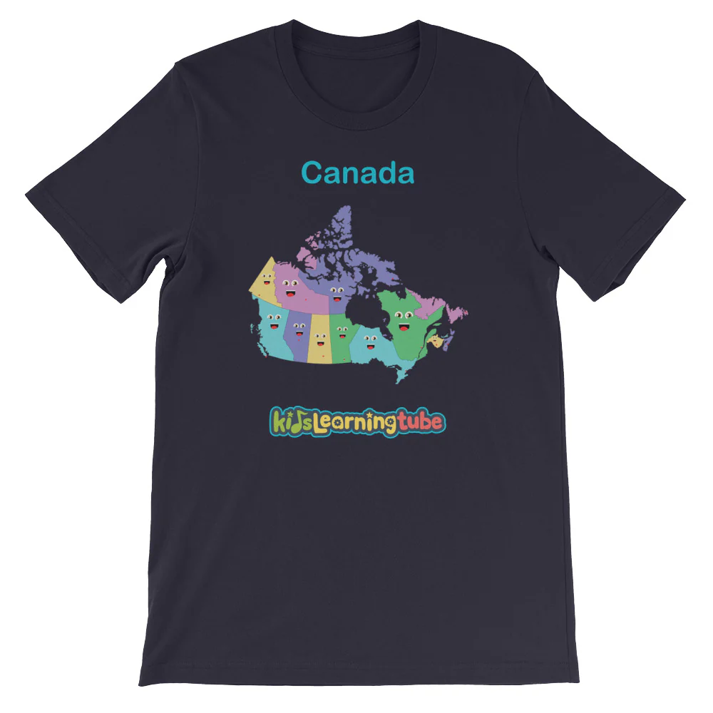 'Canada' Adult Unisex Short Sleeve T-Shirt - Image 6