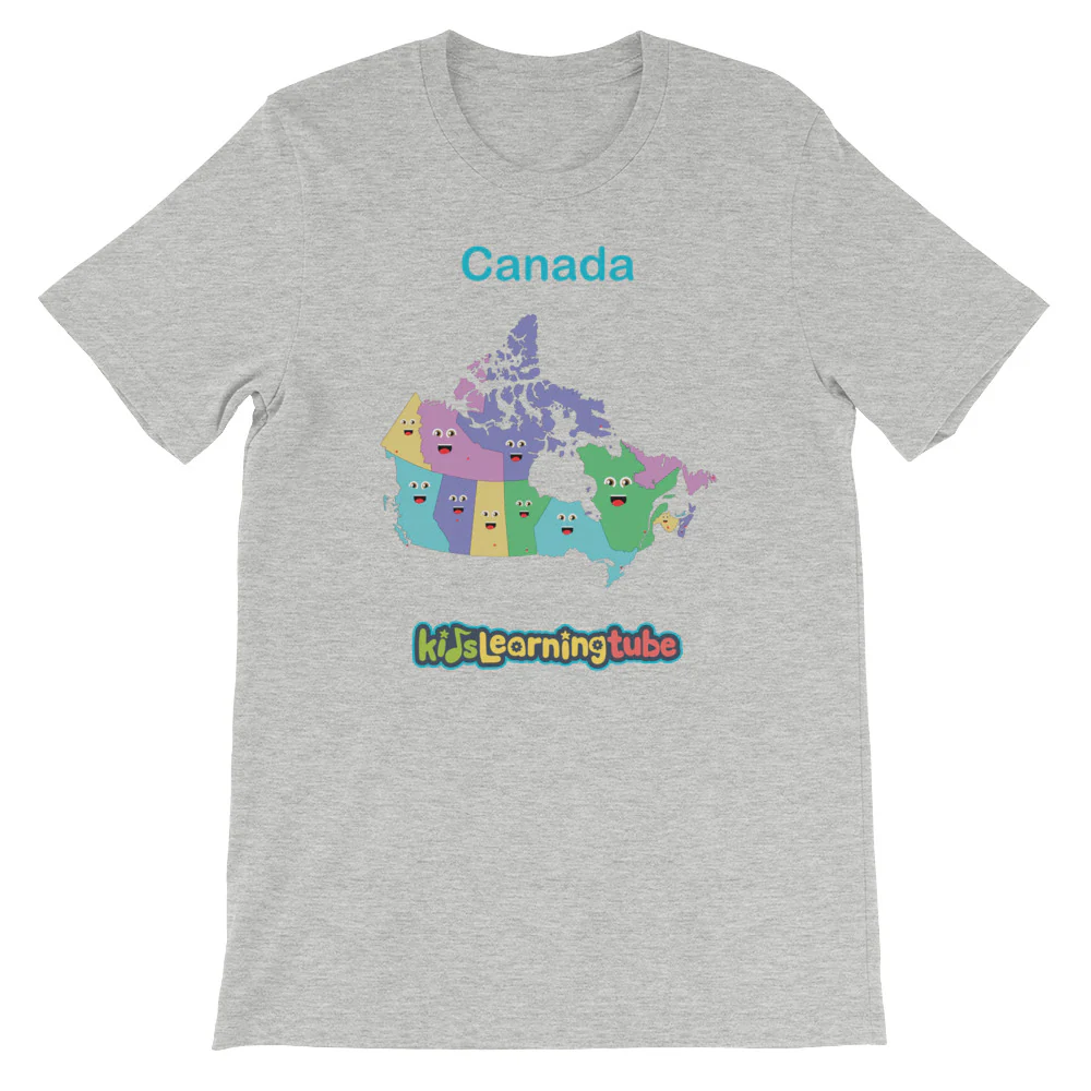 'Canada' Adult Unisex Short Sleeve T-Shirt - Image 8