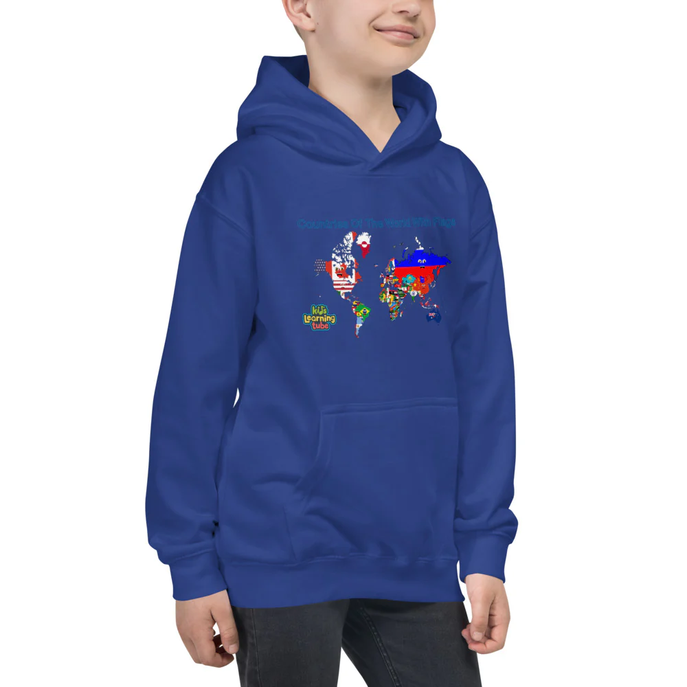 Countries of the World - Kids Hoodie - Image 10