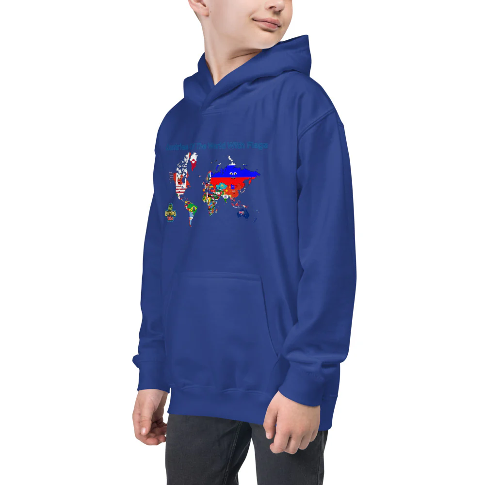 Countries of the World - Kids Hoodie - Image 11