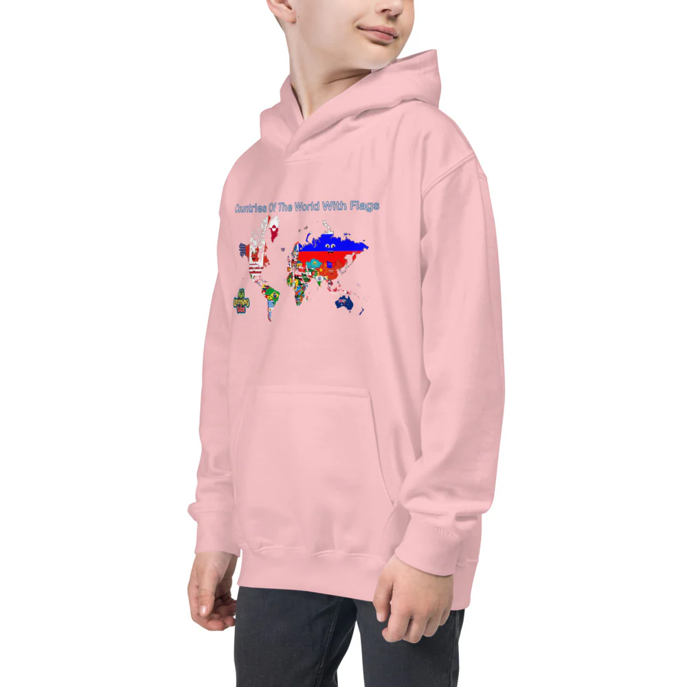 Countries of the World - Kids Hoodie - Image 15