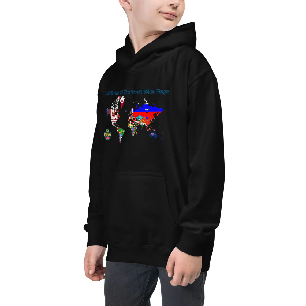 Countries of the World - Kids Hoodie - Image 3