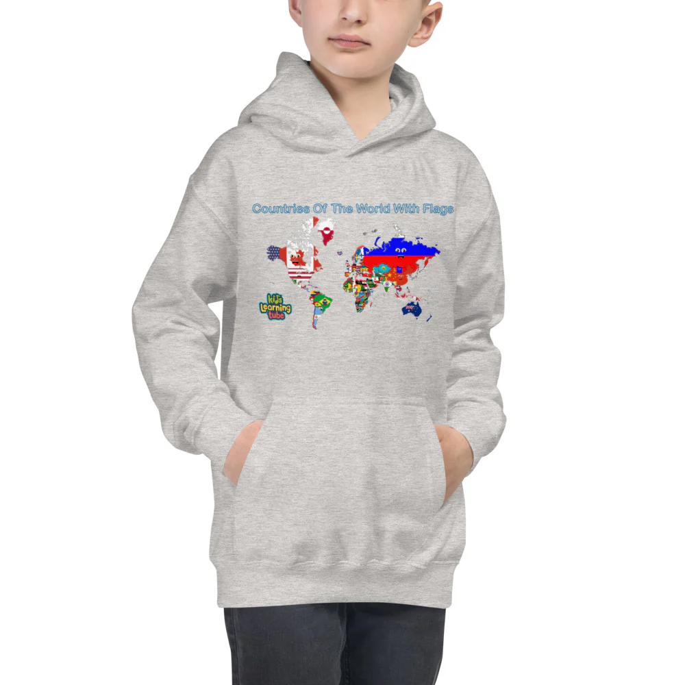 Countries of the World - Kids Hoodie - Image 5