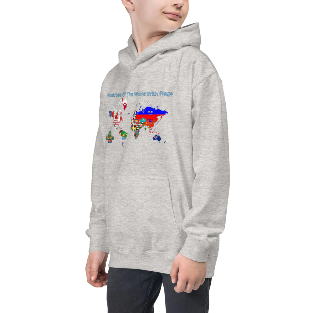 Countries of the World - Kids Hoodie - Image 7