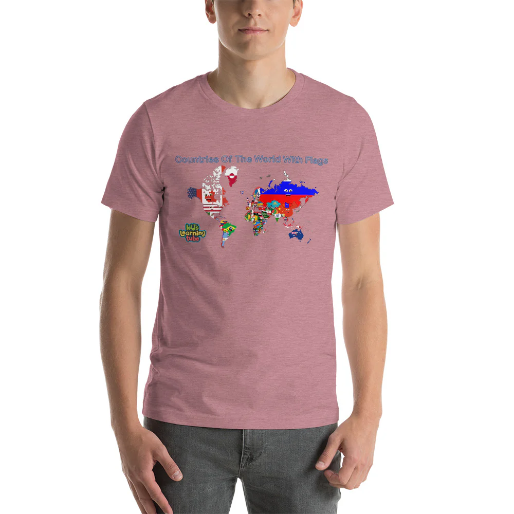 Countries of the World - Short-Sleeve Unisex T-Shirt - Image 10