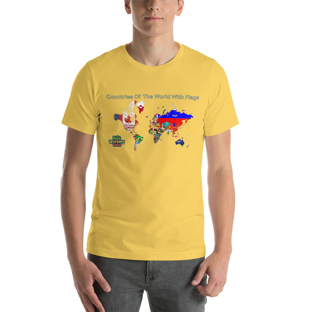Countries of the World - Short-Sleeve Unisex T-Shirt - Image 11