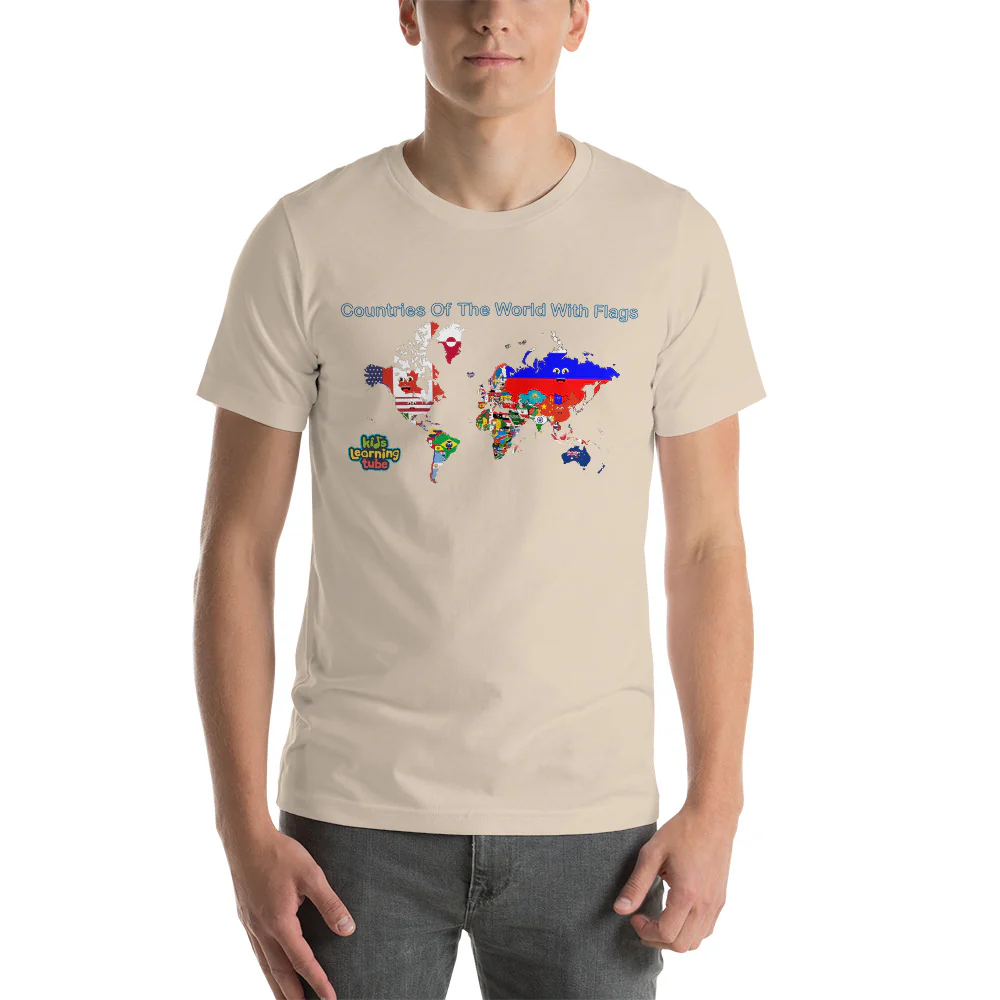 Countries of the World - Short-Sleeve Unisex T-Shirt - Image 12