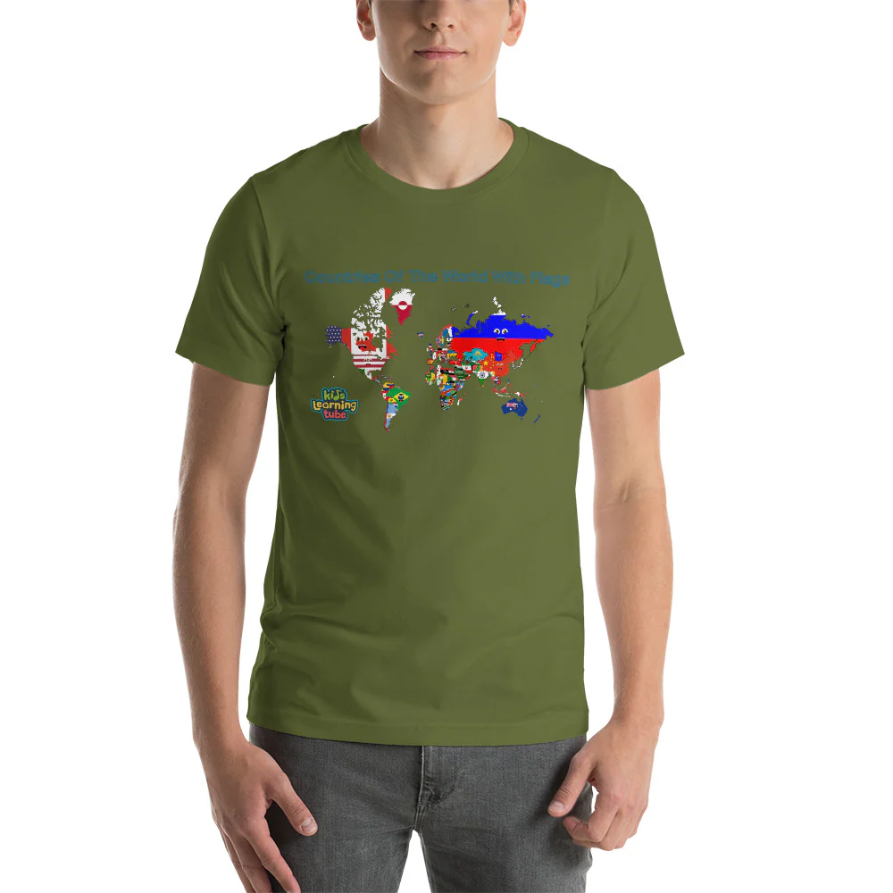 Countries of the World - Short-Sleeve Unisex T-Shirt - Image 6