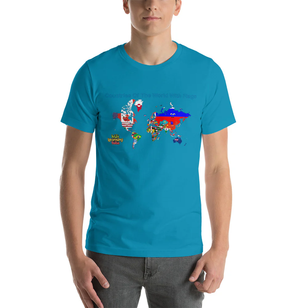 Countries of the World - Short-Sleeve Unisex T-Shirt - Image 8