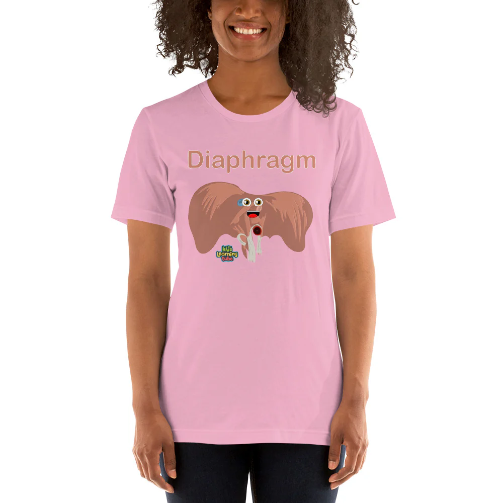 Diaphragm - Womans Short-Sleeve Unisex T-Shirt - Image 12