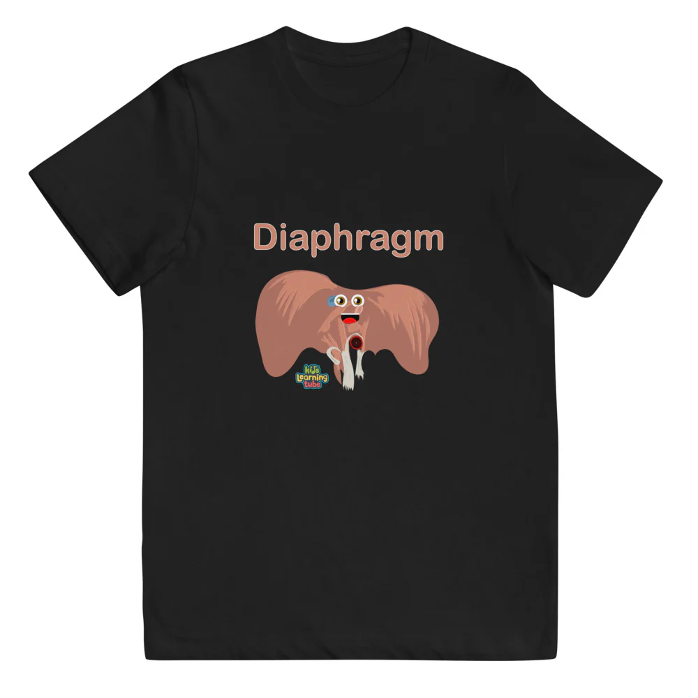 Diaphragm - Youth jersey t-shirt - Image 2