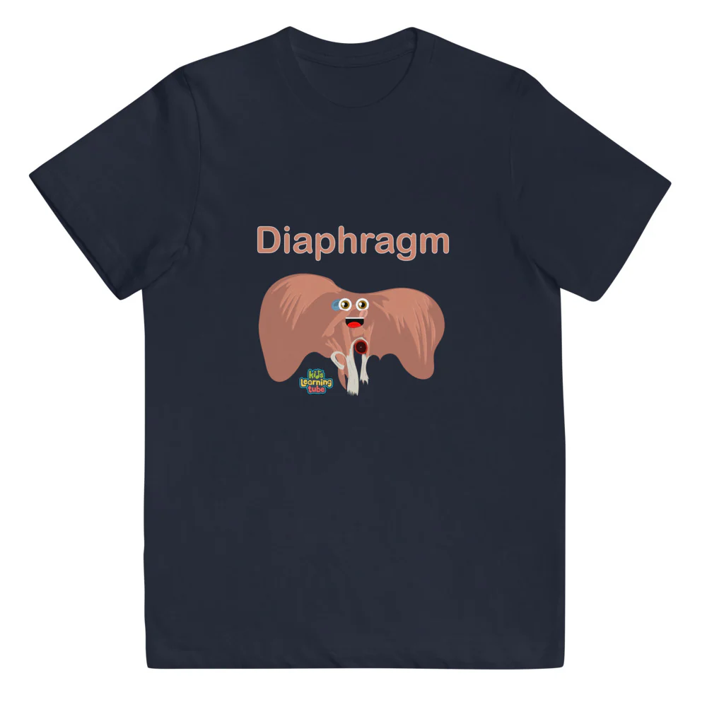 Diaphragm - Youth jersey t-shirt - Image 3