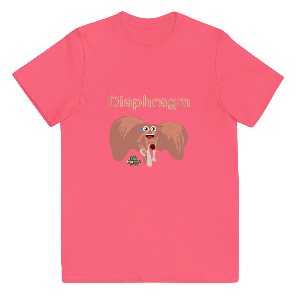 Diaphragm - Youth jersey t-shirt - Image 4