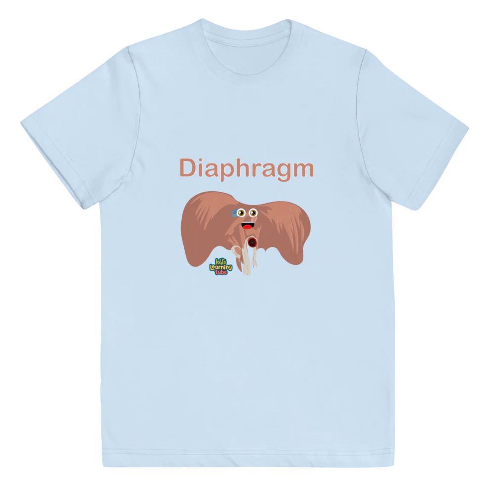 Diaphragm - Youth jersey t-shirt - Image 6