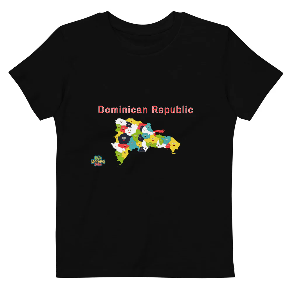 Dominica Republic - Organic cotton kids t-shirt