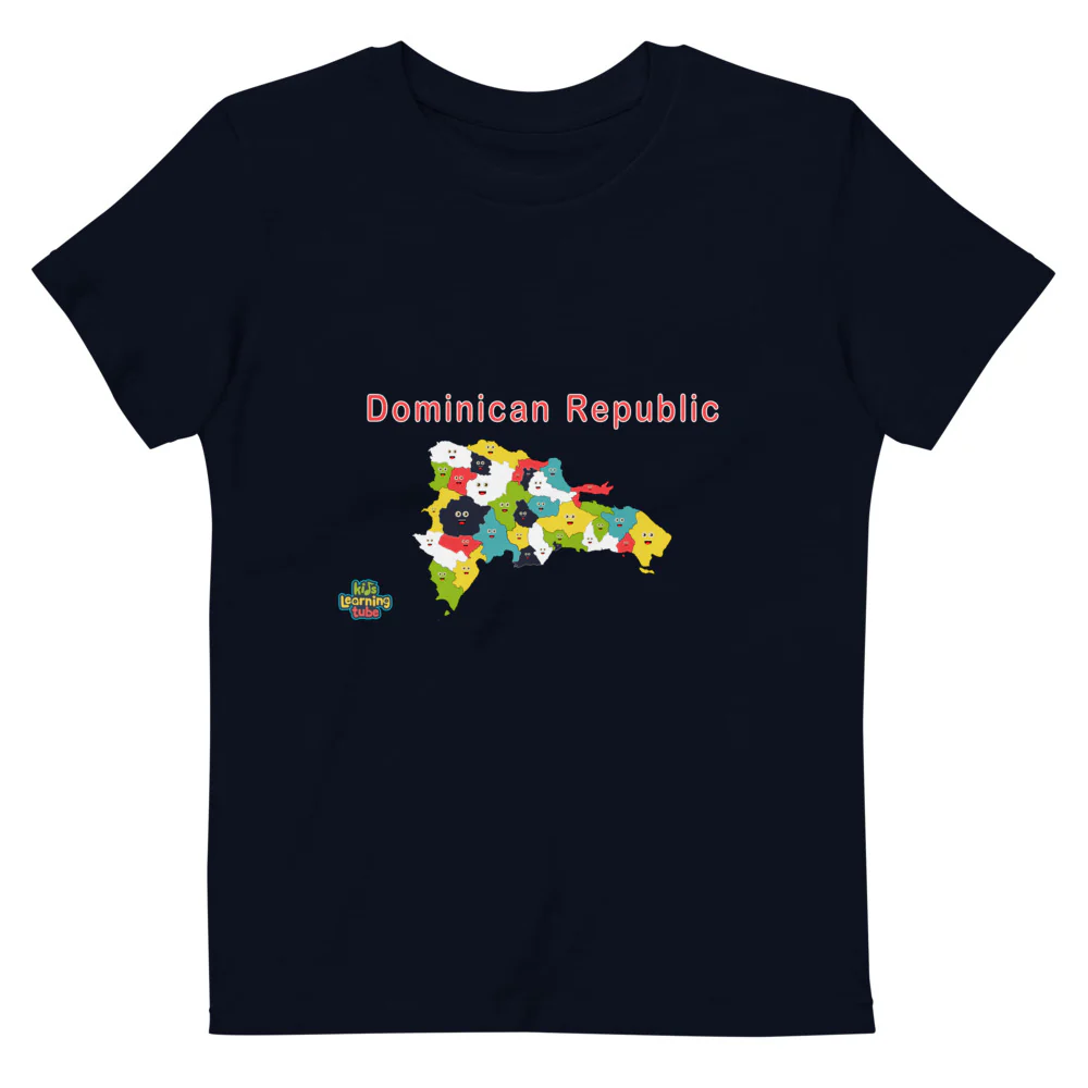 Dominica Republic - Organic cotton kids t-shirt - Image 2