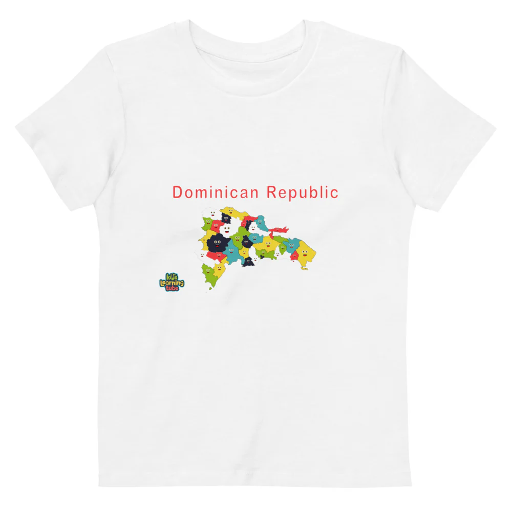 Dominica Republic - Organic cotton kids t-shirt - Image 6