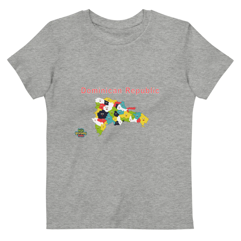 Dominica Republic - Organic cotton kids t-shirt - Image 4