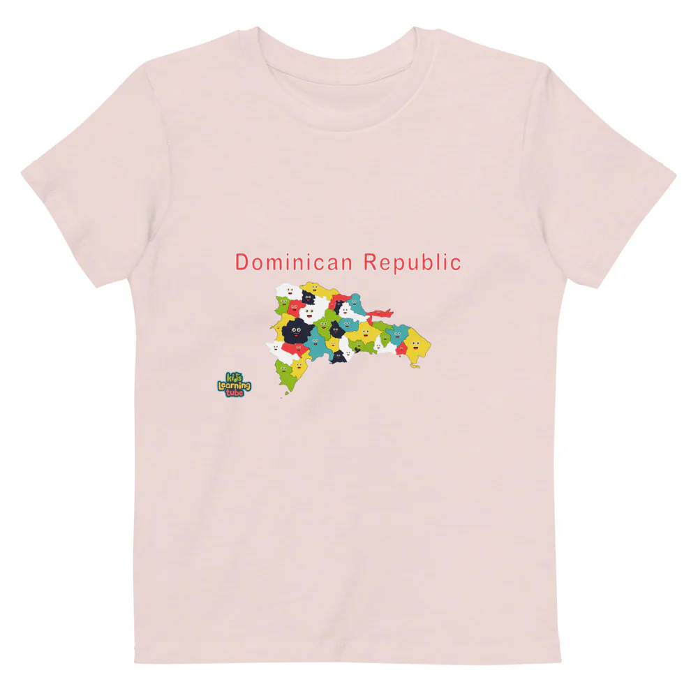 Dominica Republic - Organic cotton kids t-shirt - Image 5