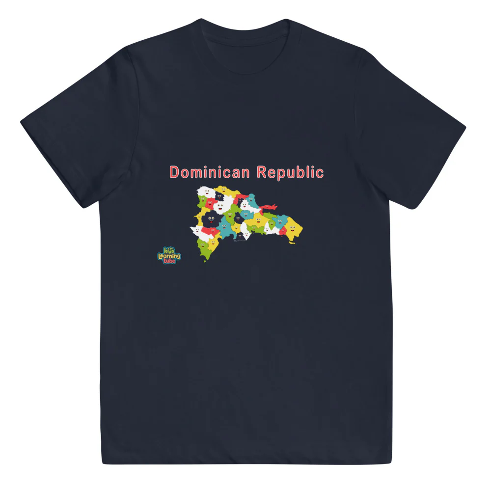 Dominica Republic - Youth jersey t-shirt - Image 3