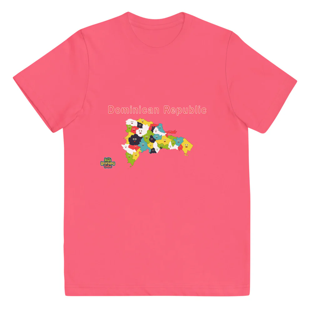 Dominica Republic - Youth jersey t-shirt - Image 4