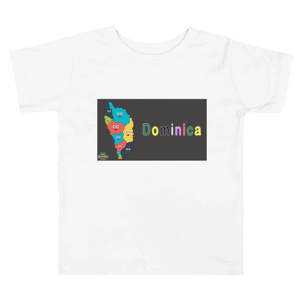 Dominica Toddler Short Sleeve Tee - Image 4