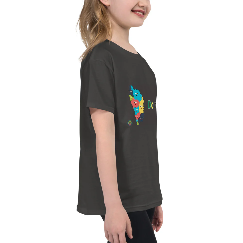 Dominica Youth Short Sleeve T-Shirt - Image 10