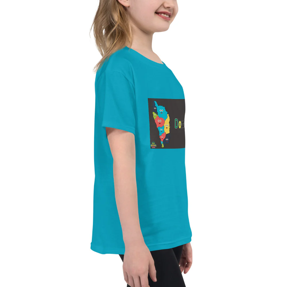 Dominica Youth Short Sleeve T-Shirt - Image 15