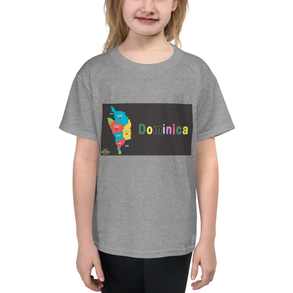 Dominica Youth Short Sleeve T-Shirt - Image 16