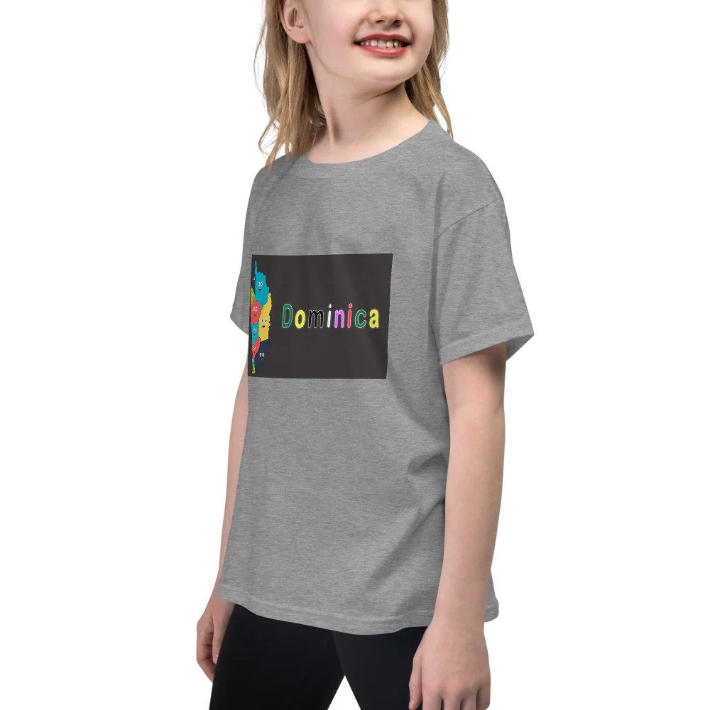 Dominica Youth Short Sleeve T-Shirt - Image 17