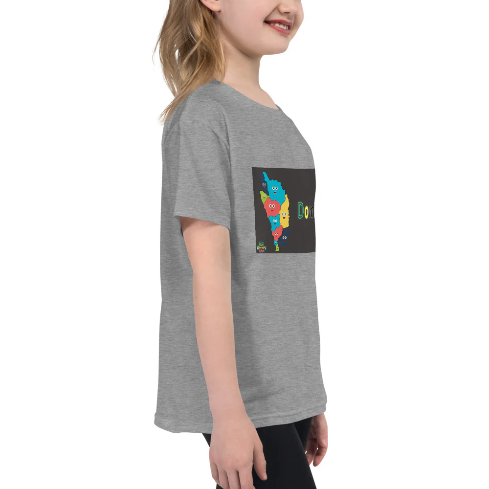 Dominica Youth Short Sleeve T-Shirt - Image 18