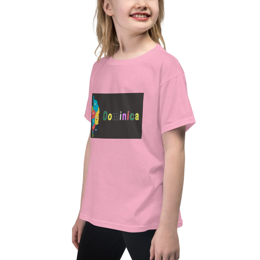 Dominica Youth Short Sleeve T-Shirt - Image 20