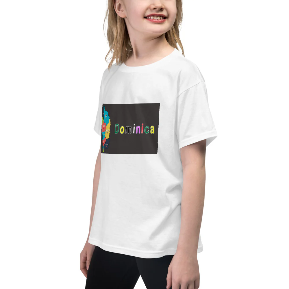 Dominica Youth Short Sleeve T-Shirt - Image 23