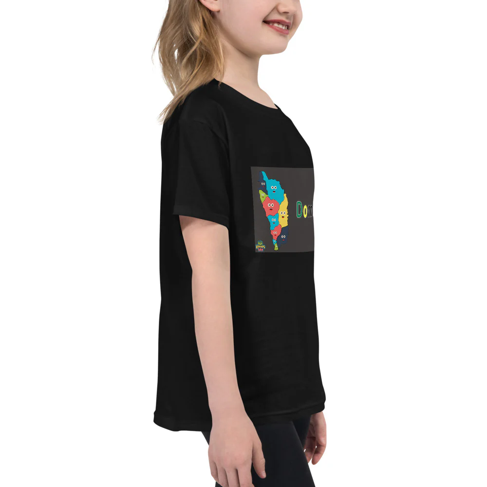 Dominica Youth Short Sleeve T-Shirt - Image 4