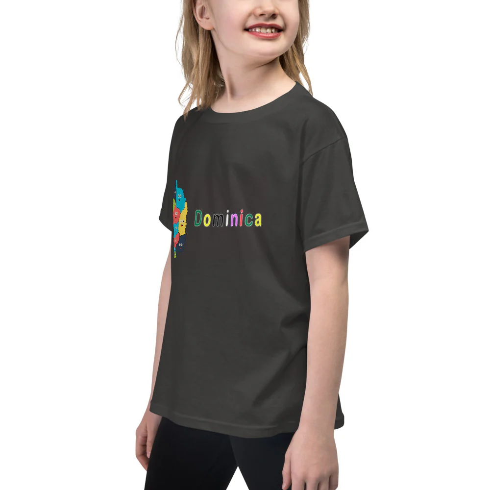Dominica Youth Short Sleeve T-Shirt - Image 9