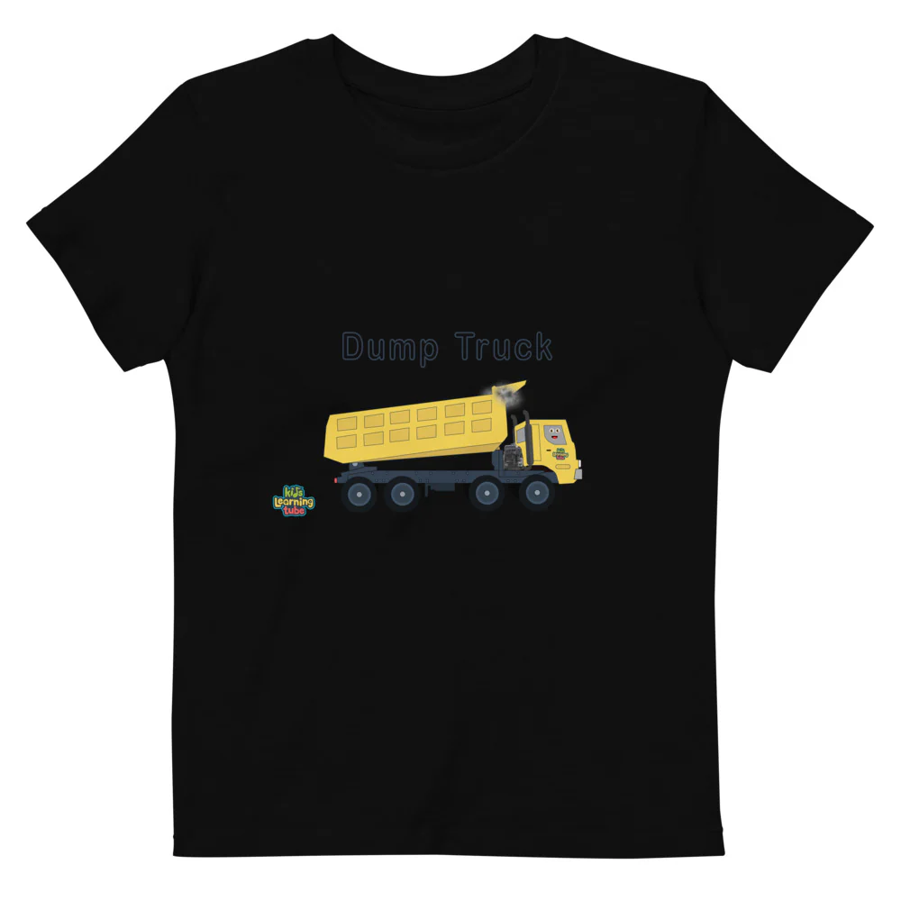 Dump Truck - Organic cotton kids t-shirt