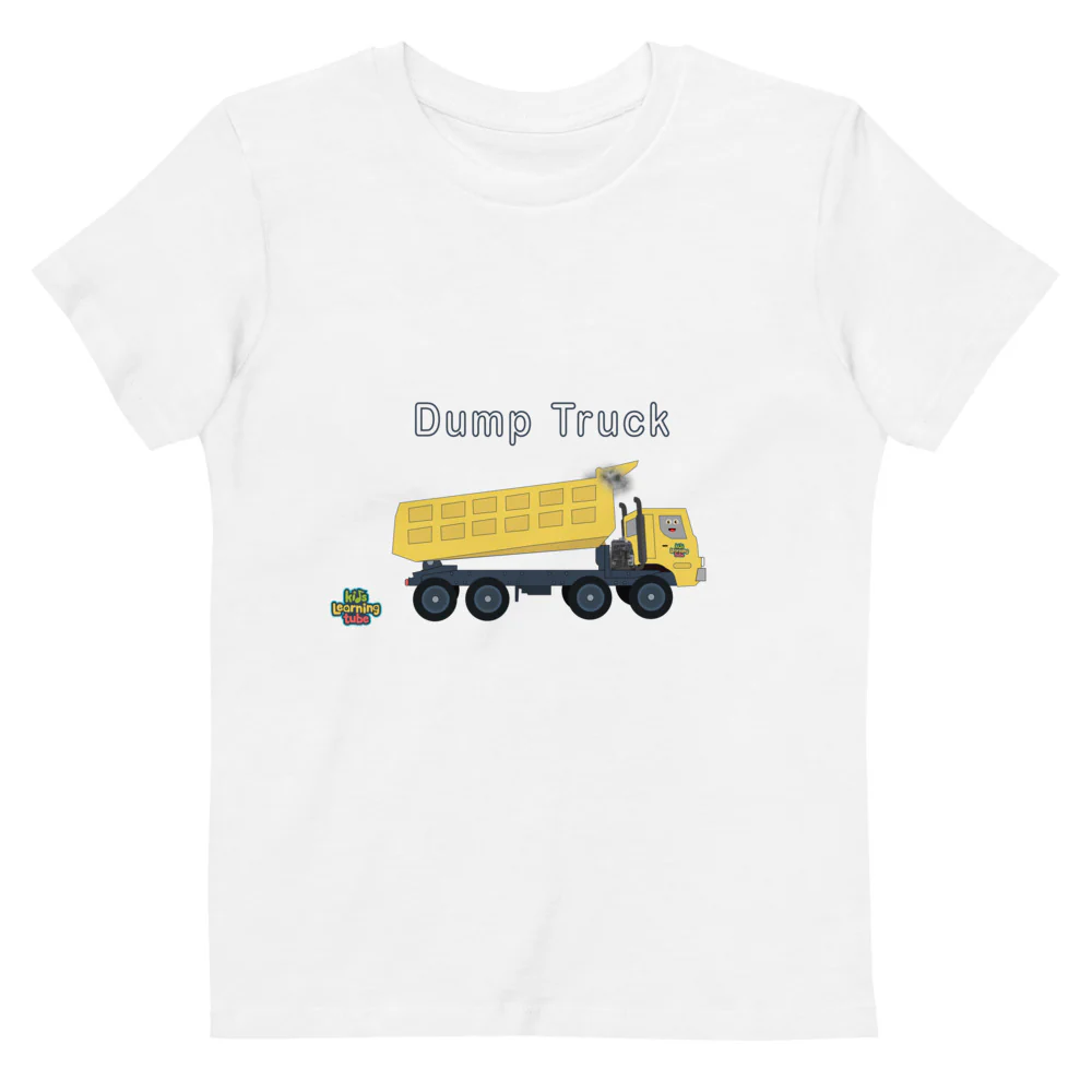 Dump Truck - Organic cotton kids t-shirt - Image 6