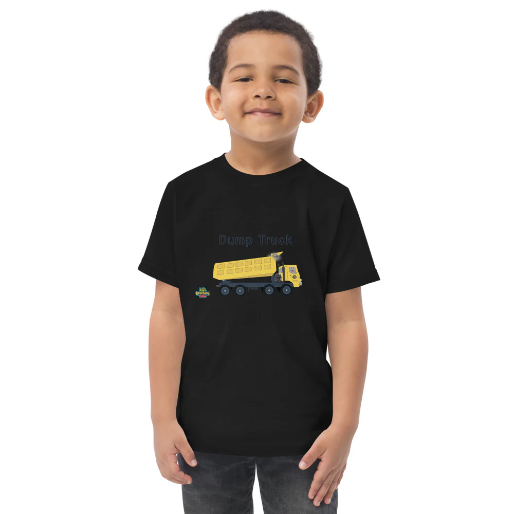 Dump Truck -Toddler jersey t-shirt