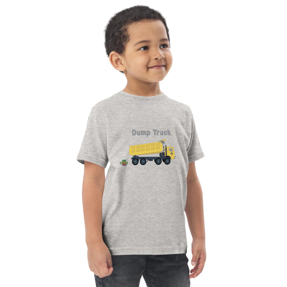 Dump Truck -Toddler jersey t-shirt - Image 14